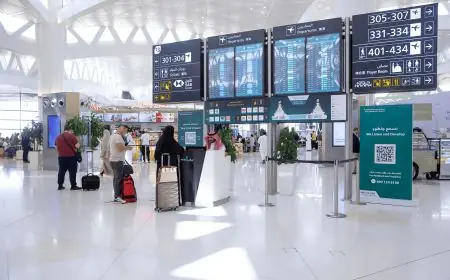 مطار الملك خالد بالرياض يستأنف الرحلات الجوية الأحد بعد تعليقها بسبب هجمات الحوثيين