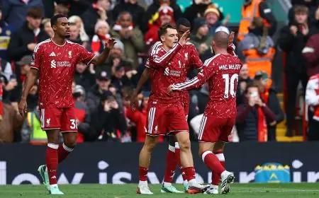 ليفربول يتخطى عقبة برايتون بثنائية نظيفة في الدوري الإنجليزي الممتاز