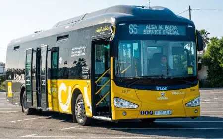 إطلاق الخطين الجديدين 511 و52 لحافلات النقل الحضري في الدار البيضاء