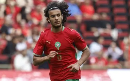 أيوب بوعدي يحتل المركز السادس في جائزة كوبا لأفضل لاعب شاب في العالم