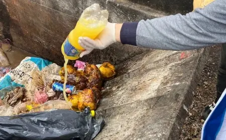 حجز 105 كيلوغرامات من المواد الغذائية الفاسدة داخل مطعم بساحة جامع الفنا بمراكش