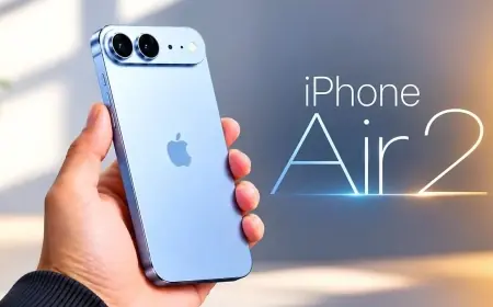 تسريبات تكشف مواصفات هاتف iPhone Air 2 المرتقب من أبل