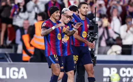 برشلونة يكتسح ألافيس بسداسية ويحافظ على صدارة الدوري الإسباني
