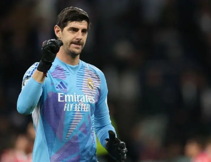 ريال مدريد يعلن غياب كورتوا عن مواجهة برشلونة في الكلاسيكو