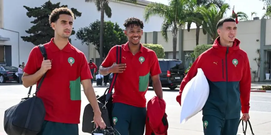 المنتخب المغربي يصل إلى طنجة استعداداً لمواجهة مالي ودياً
