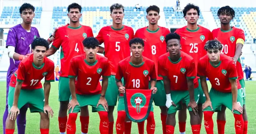 UNAF U20 : le Maroc domine l'Égypte et se qualifie pour la CAN