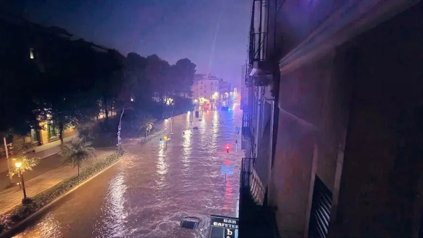 Espagne : de fortes pluies provoquent des inondations en Catalogne