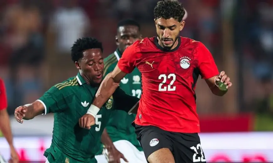 المنتخب المصري ينهزم أمام جنوب إفريقيا وديا