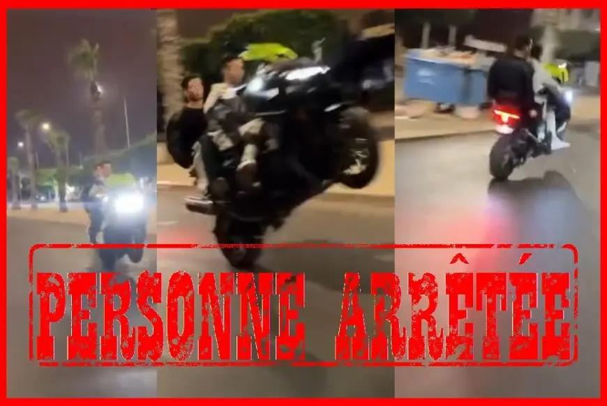 فيديو "الاستعراض بالدراجة" يطيح بشاب في قبضة أمن أكادير