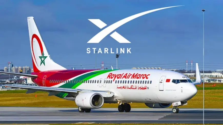 Royal Air Maroc modernise son expérience client avec l'Internet Starlink