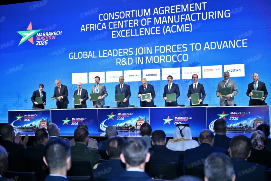Drones, R&D et industrie : les gros accords du Marrakech Air Show 2026