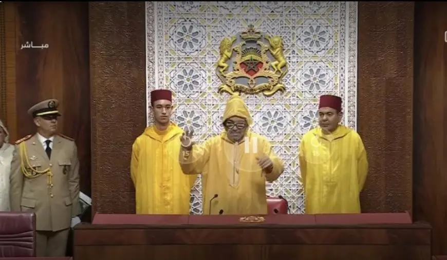 الملك محمد السادس يترأس افتتاح الدورة الأولى من السنة التشريعية الأولى من الولاية التشريعية الثانية عشرة