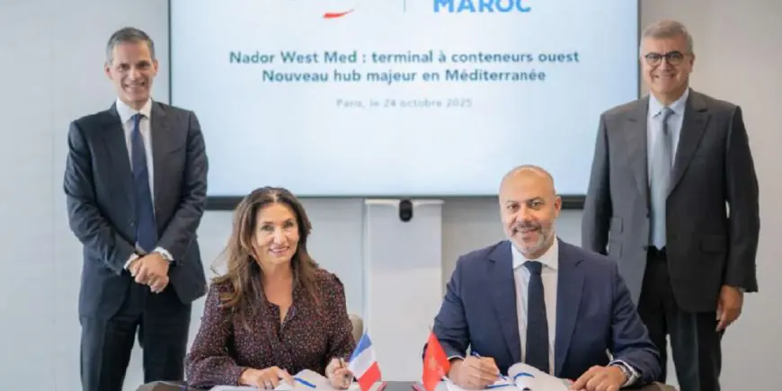 Nador West Med : Le français CMA CGM prend 49% du terminal à conteneurs aux côtés de Marsa Maroc