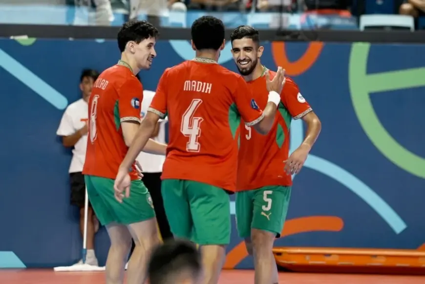 المنتخب المغربي للفوتسال يهزم ليبيا بسداسية نظيفة وينهي دور المجموعات بالعلامة الكاملة