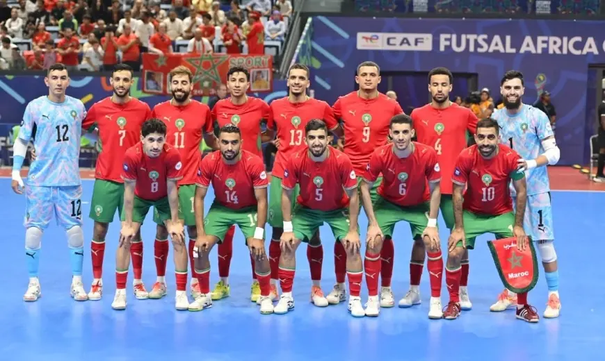 المنتخب المغربي يواجه نظيره المصري في نصف نهائي "كان الفوتسال"