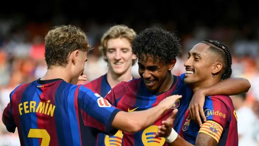 تشكيلة برشلونة الرسمية لمواجهة ريال مدريد في الكلاسيكو