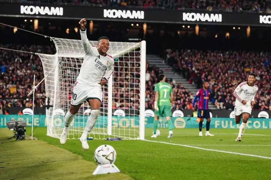 Real Madrid s'impose dans le Clasico face au FC Barcelone (2-1)