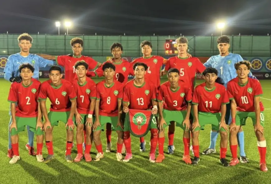 المنتخب المغربي لأقل من 15 سنة يهزم ليبيريا بخماسية ويتأهل للدور الثاني بالمونديال