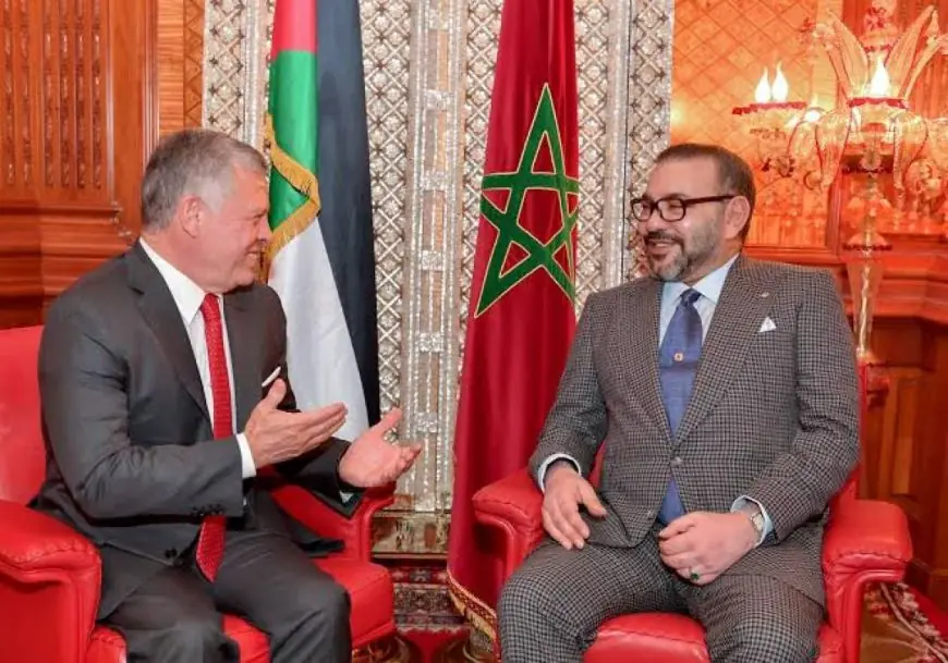 العاهل الأردني يهنئ الملك محمد السادس بذكرى عيد الوحدة